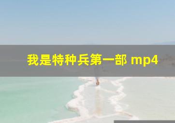 我是特种兵第一部 mp4